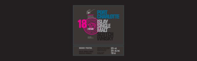 TTB-Neuheit: Port Charlotte 18yo 50% Vol. Heavily Peated