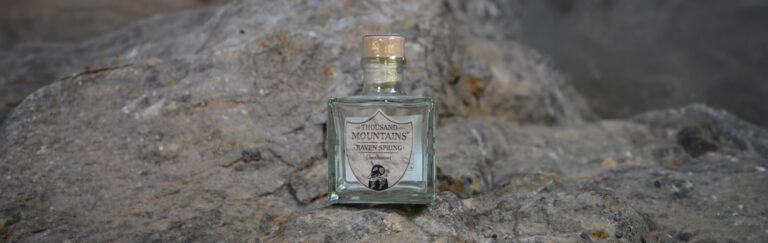 Raven Spring: Das Wasser, das den Whisky der Thousand Mountains Distillery prägt, kommt jetzt selbst in die Flasche