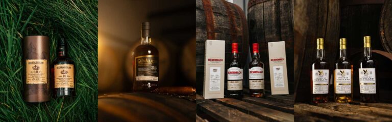 Neu von Kirsch Import: Edradour 18 yo Amarone Casks, GlenAllachie Sinteis Series Part IV, Benromach Single Casks und Gordon & MacPhail’s Spirit of Scotland