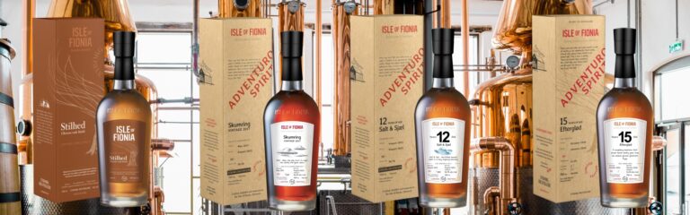 Vier neue ISLE OF FIONIA Whiskys: Nyborg Destilleri präsentiert neue Single-Malt-Abfüllungen aus Dänemark