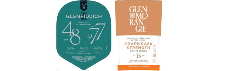 TTB-Neuheiten: Glenfiddich & Aston Martin Formula One Team 48 yo, Glenmorangie Ozark Cask Strength Aged 15 Years