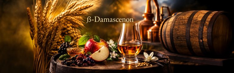 Whisky & Chemie – Ein Blick hinter die Aromen (Teil 14): β-Damascenon, das Molekül hinter dem gekochten Apfel