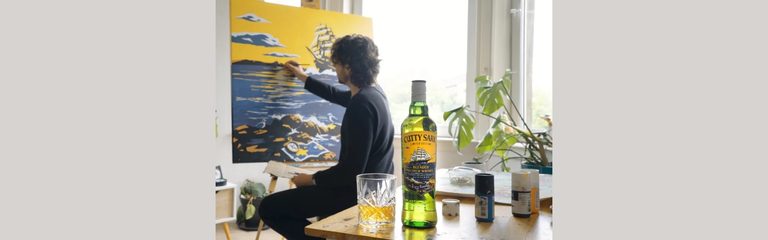 Cutty Sark Blend mit neuem limitierten Etikettendesign von Rory Kennedy
