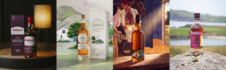Neu bei Kirsch Import: Benromach Contrasts, Glengoyne 17 Scottish Oak, Holyrood Smoulder und ein Dingle Special