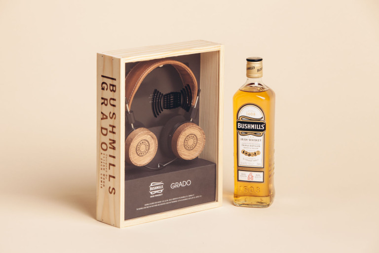 The Sound of Whiskey – Kopfhörer von Bushmills Irish Whiskey und Grado Labs
