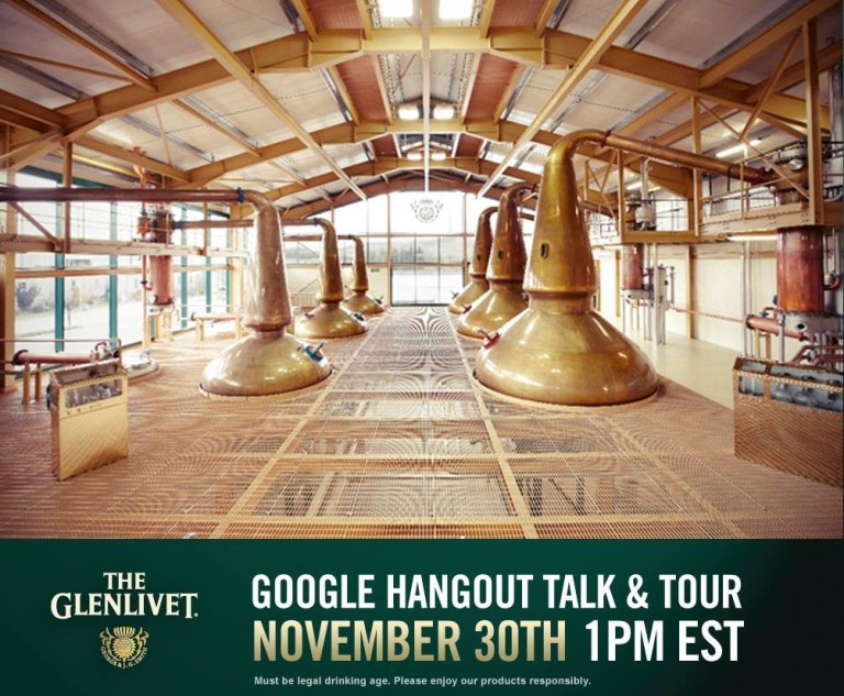 Save the Date: The Glenlivet Google Hangout Tour & Talk