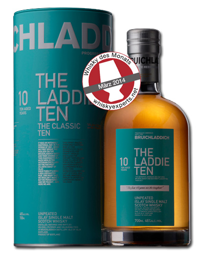 Whisky des Monats März: Bruichladdich The Laddie Ten