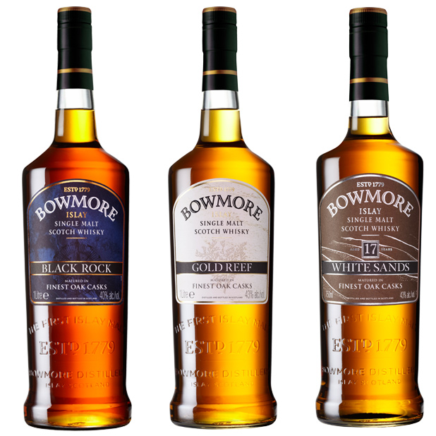 WhiskyIsrael verkostet Bowmore Gold Reef 43%
