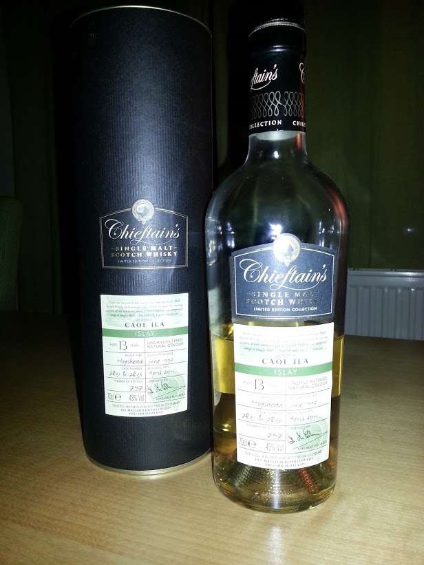 Mein Whisky von heute: Caol Ila 13yo Chieftains