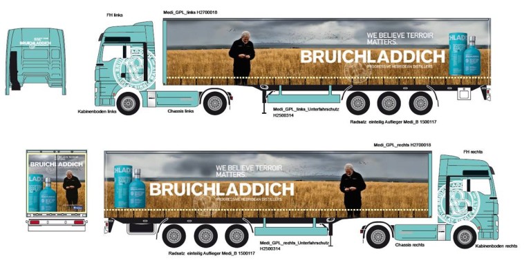 Bruichladdich – ein neuer Truck für Deutschland