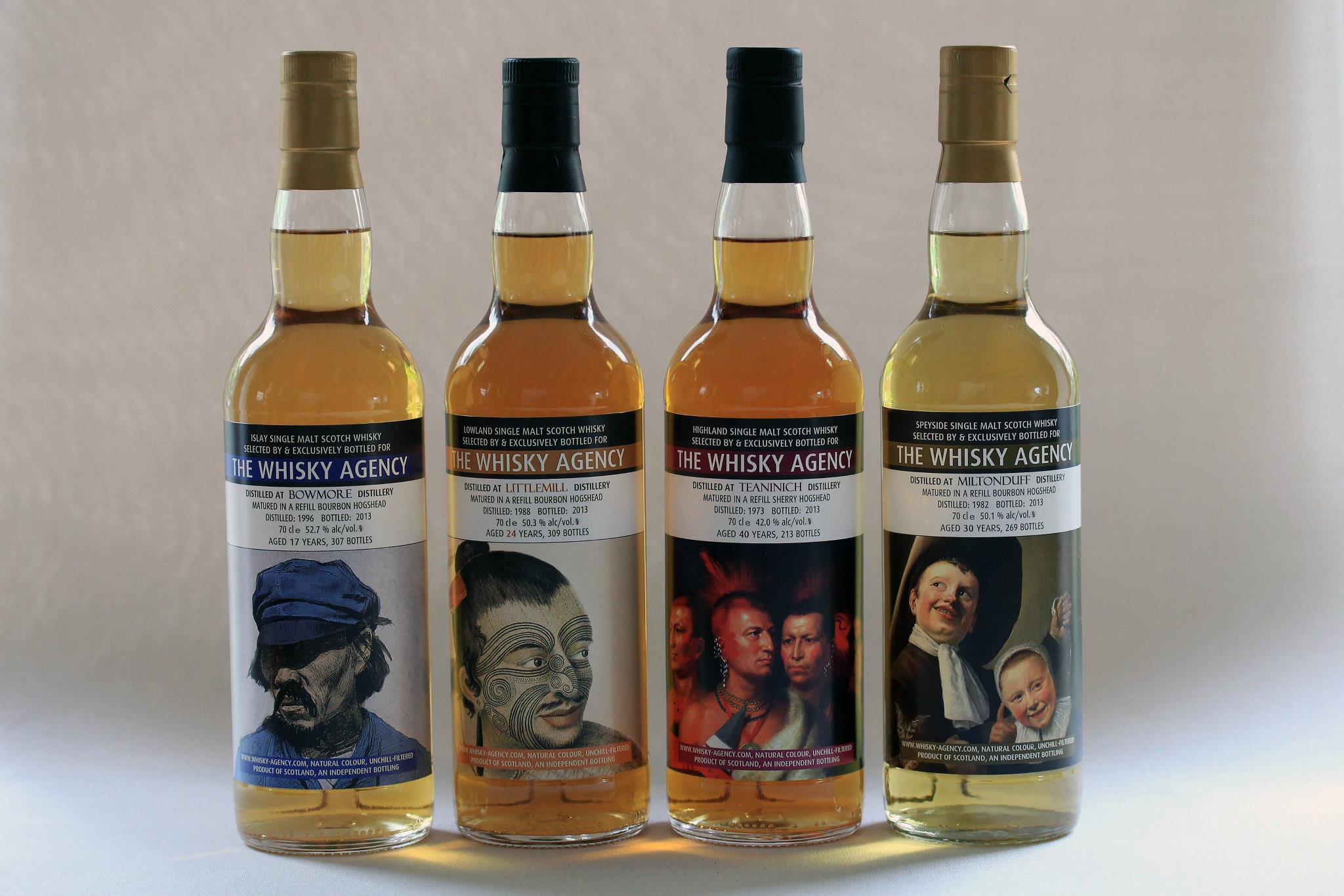 Neue Abfüllungen von The Whisky Agency