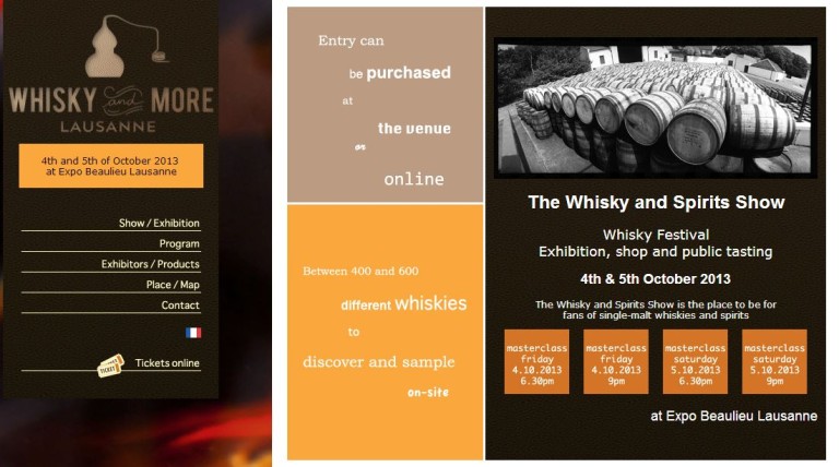 Whiskymesse Lausanne am 4. und 5. Oktober